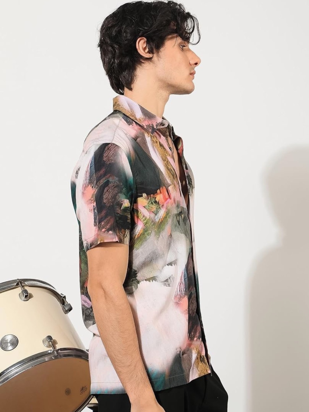 Rare Rabbit Regular fit Abstract Print Shirt - Picture 3 of 8